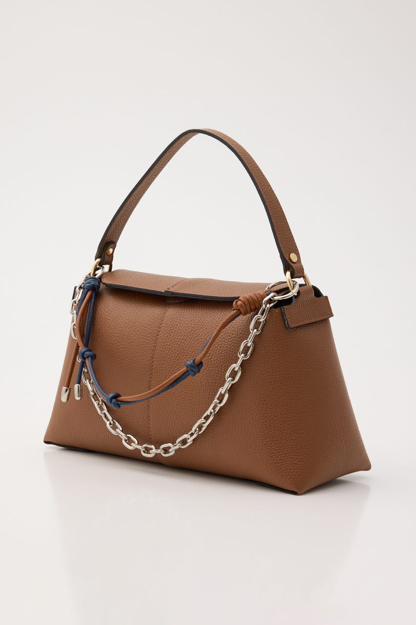 【OLISTIA】チャーム トートバッグ BRN FREE