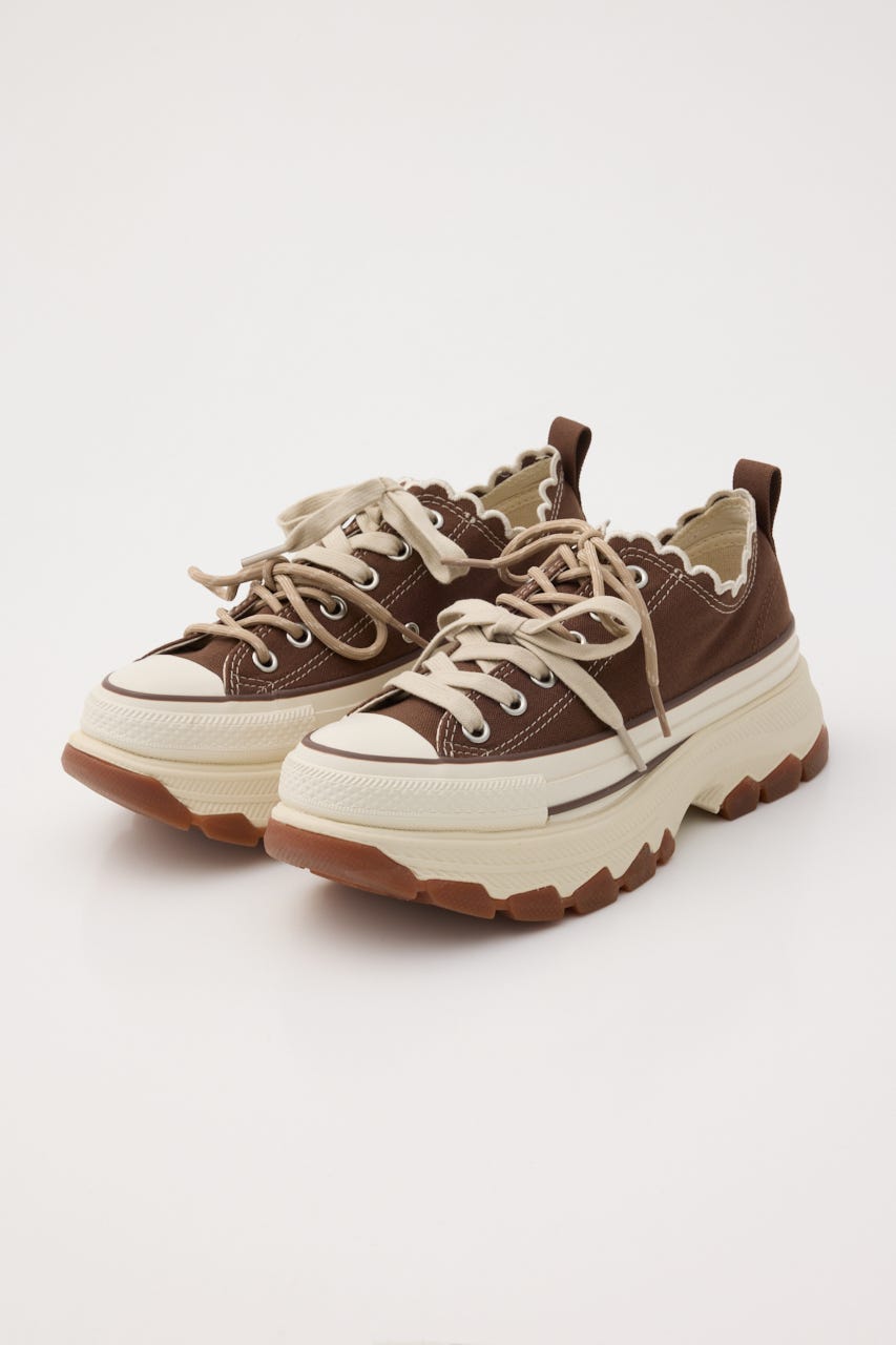 【CONVERSE】オールスター トレックウエーブ レースエッジ OX BRN 23.0cm