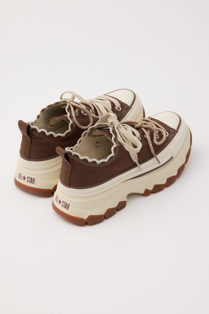 【CONVERSE】オールスター トレックウエーブ レースエッジ OX BRN 23.0cm