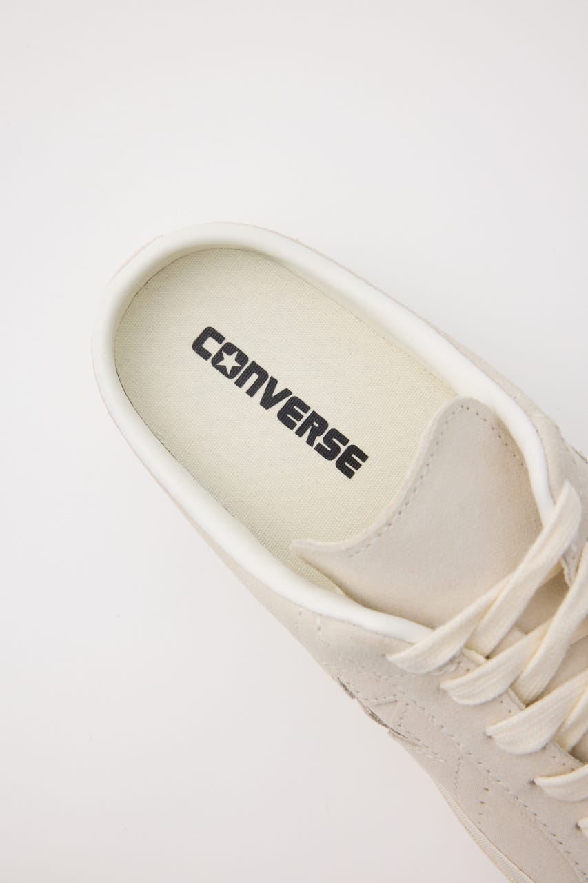 【CONVERSE】ワンスター スエード ミュール O/WHT 24.0cm