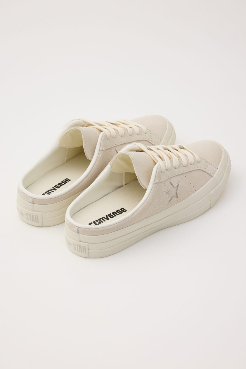 【CONVERSE】ワンスター スエード ミュール O/WHT 24.0cm