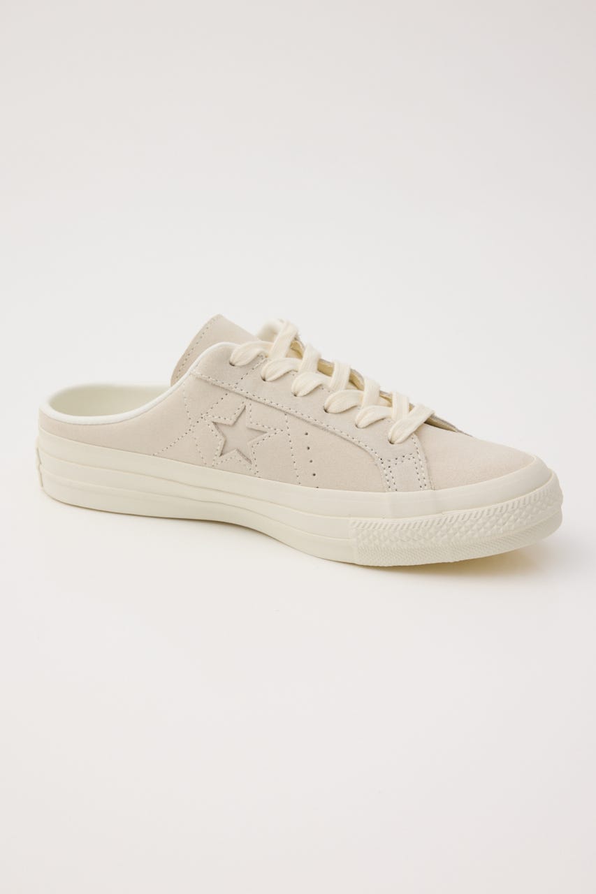 【CONVERSE】ワンスター スエード ミュール O/WHT 24.0cm