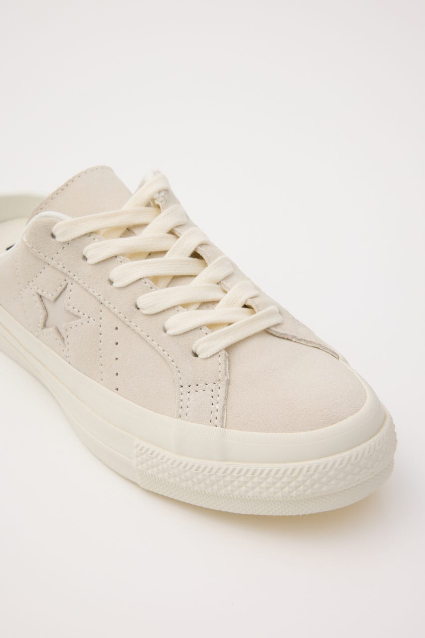 【CONVERSE】ワンスター スエード ミュール O/WHT 24.0cm