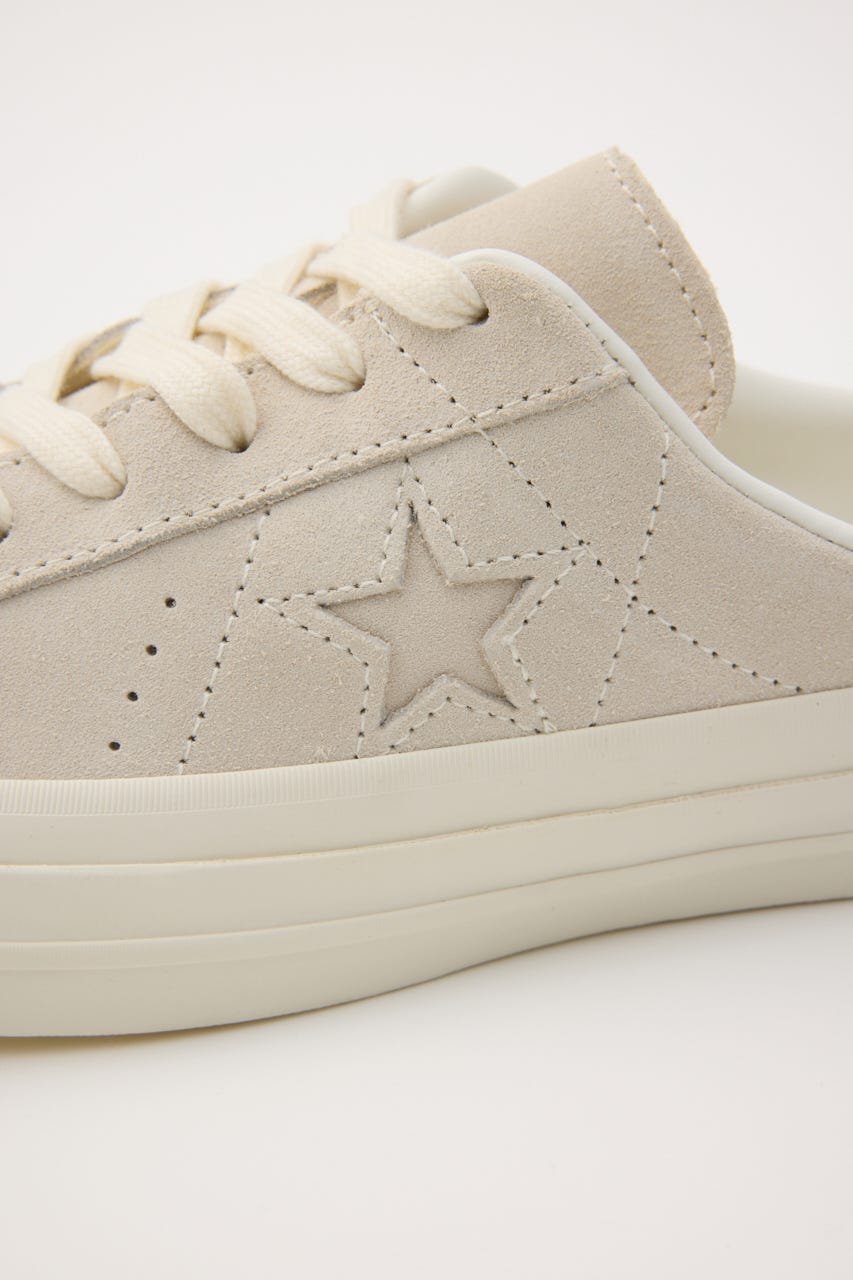 【CONVERSE】ワンスター スエード ミュール O/WHT 24.0cm