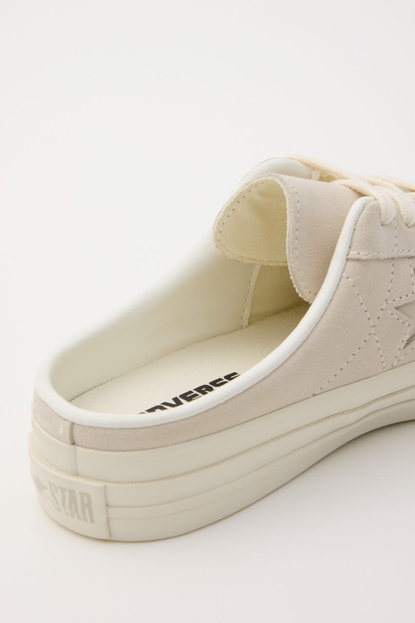【CONVERSE】ワンスター スエード ミュール O/WHT 24.0cm