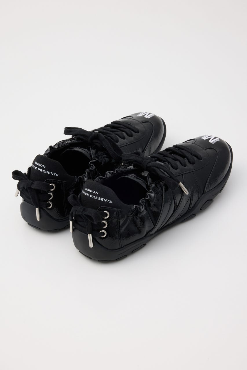 【MAISON MAVERICK PRESENTS】Ballerina Track スニーカー BLK ３６