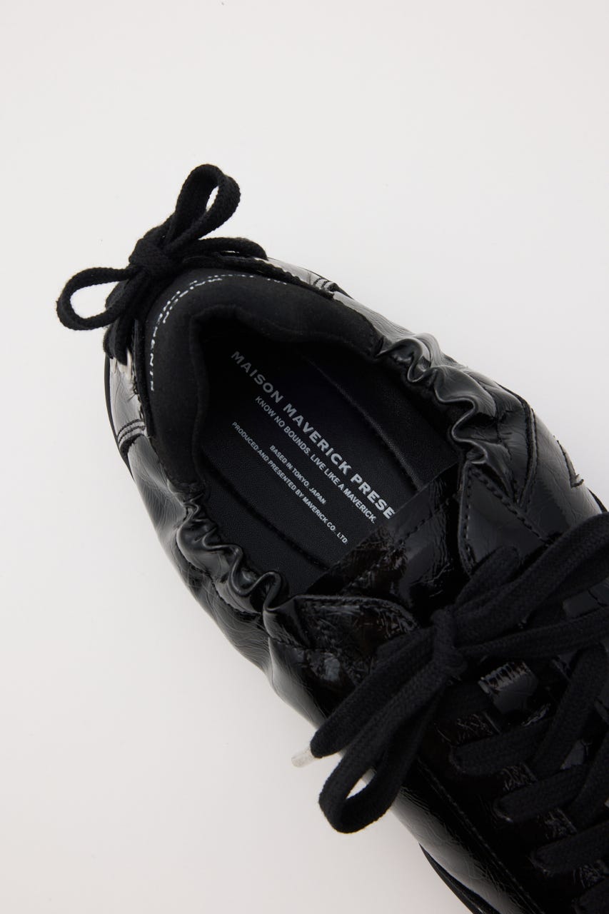 【MAISON MAVERICK PRESENTS】Ballerina Track スニーカー BLK ３６