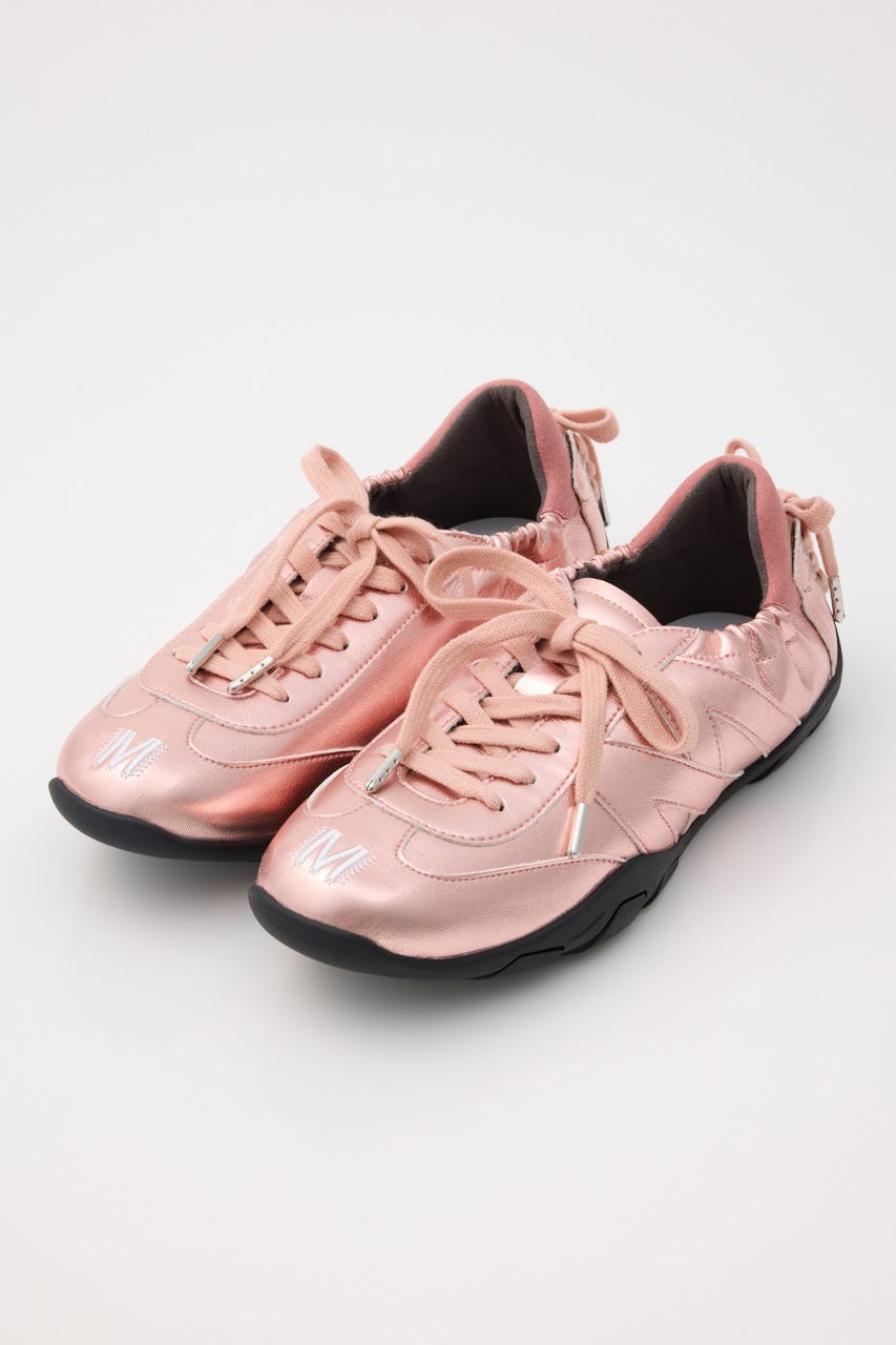 【MAISON MAVERICK PRESENTS】Ballerina Track スニーカー PNK ４０