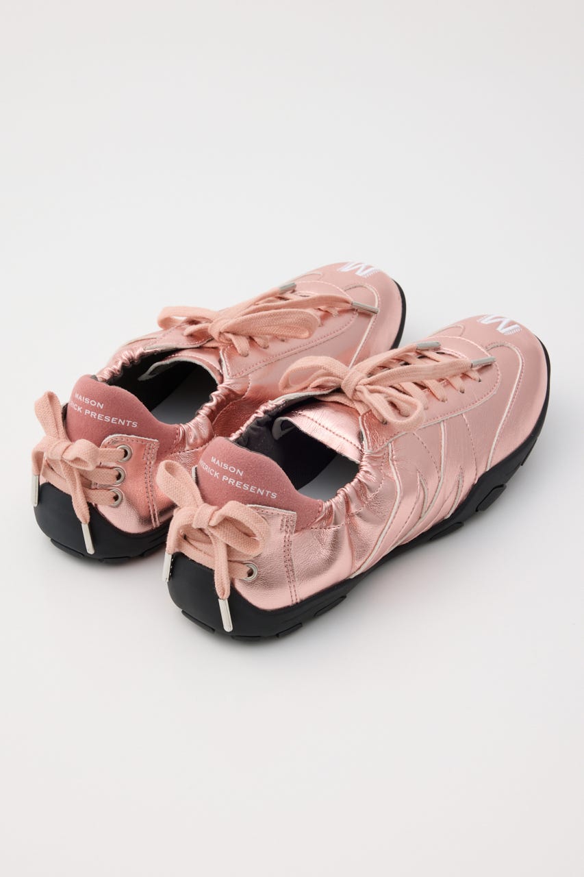 【MAISON MAVERICK PRESENTS】Ballerina Track スニーカー PNK ４０
