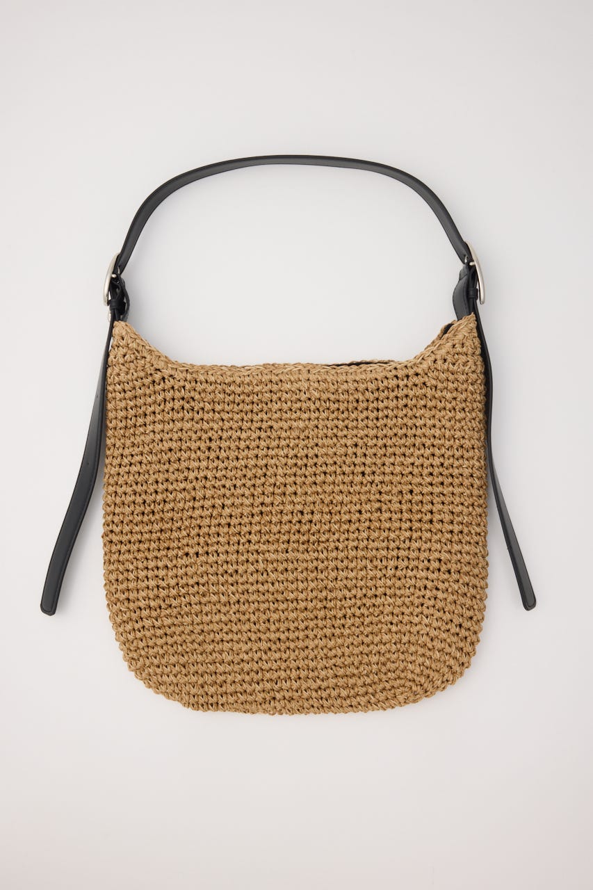 【SHEL'TTER SELECT】フリーハンドルクロッシュトートバッグ BLK FREE