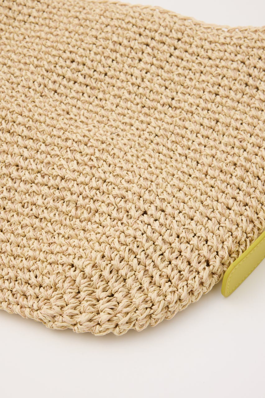 【SHEL'TTER SELECT】フリーハンドルクロッシュトートバッグ YEL FREE