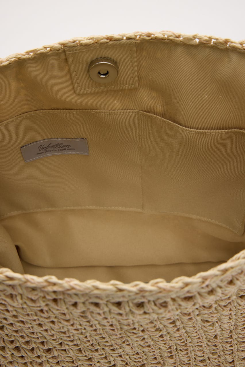 【SHEL'TTER SELECT】フリーハンドルクロッシュトートバッグ YEL FREE