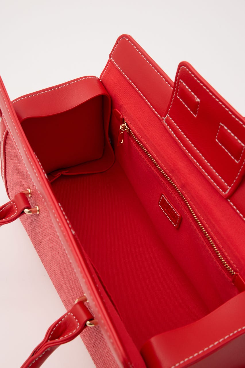 【SHEL'TTER SELECT】ボックスバッグ RED FREE