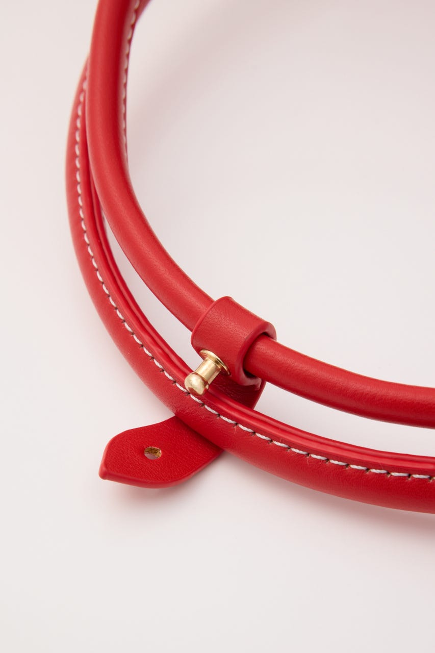 【SHEL'TTER SELECT】ボックスバッグ RED FREE