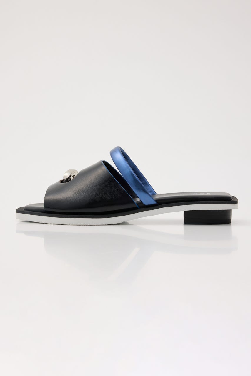【VEGE】Float Ring サンダル BLK 36