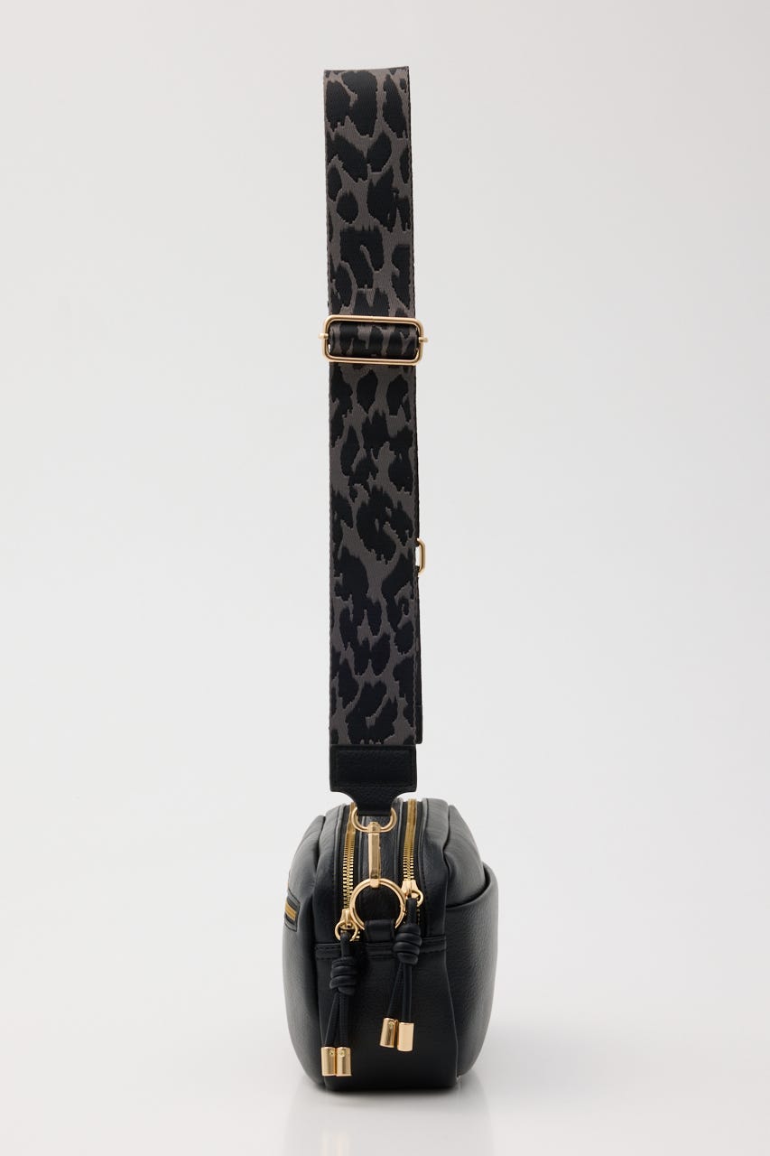 【SHEL'TTER SELECT】2ショルダー付ボックスバッグ BLK FREE