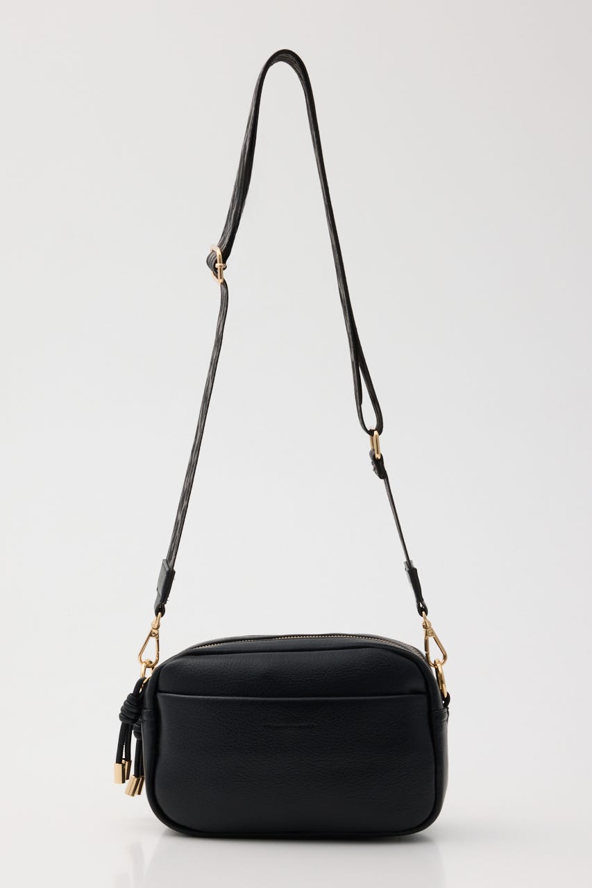 【SHEL'TTER SELECT】2ショルダー付ボックスバッグ BLK FREE