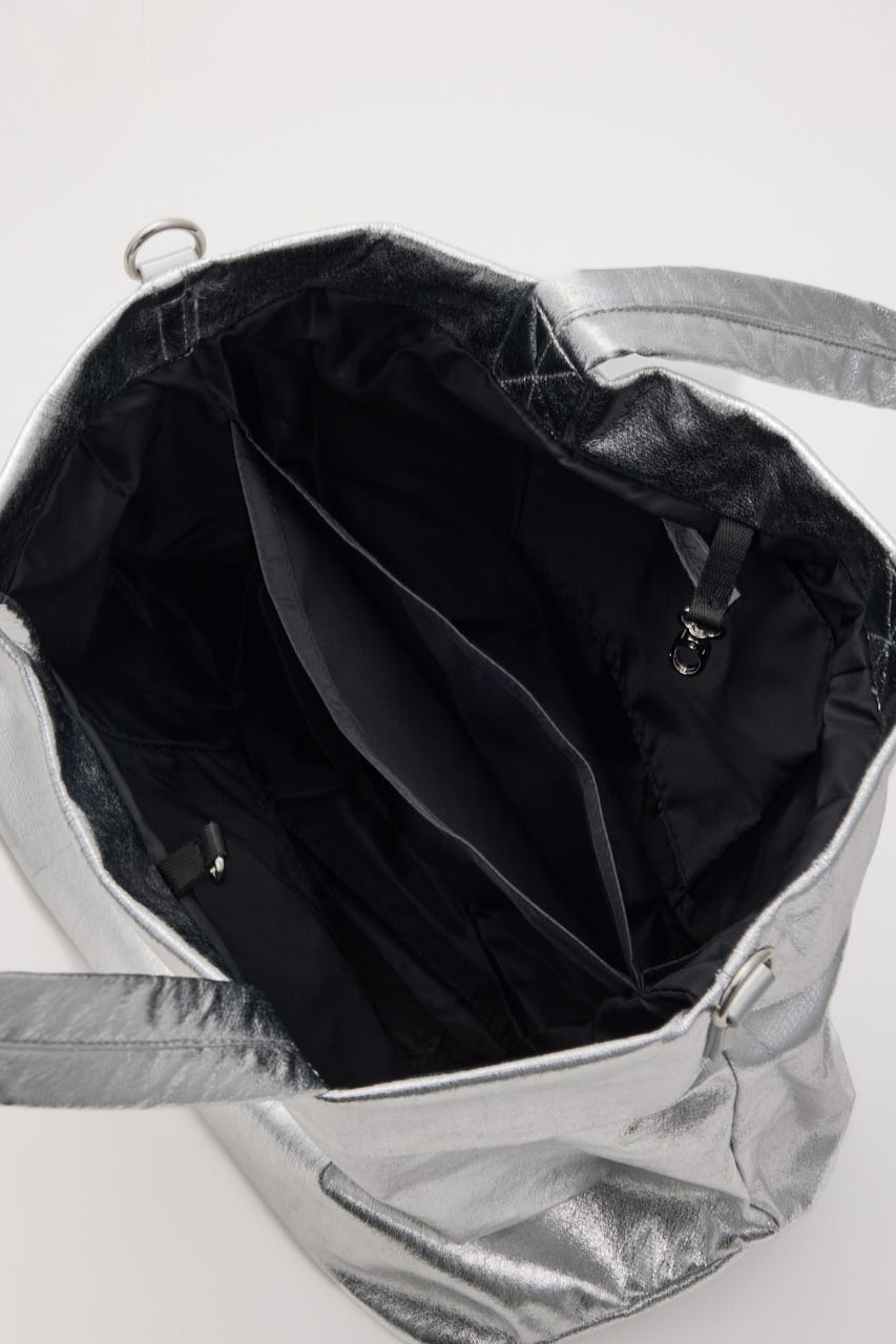 【SHEL'TTER SELECT】ソフトワッシャービッグバッグ SLV FREE
