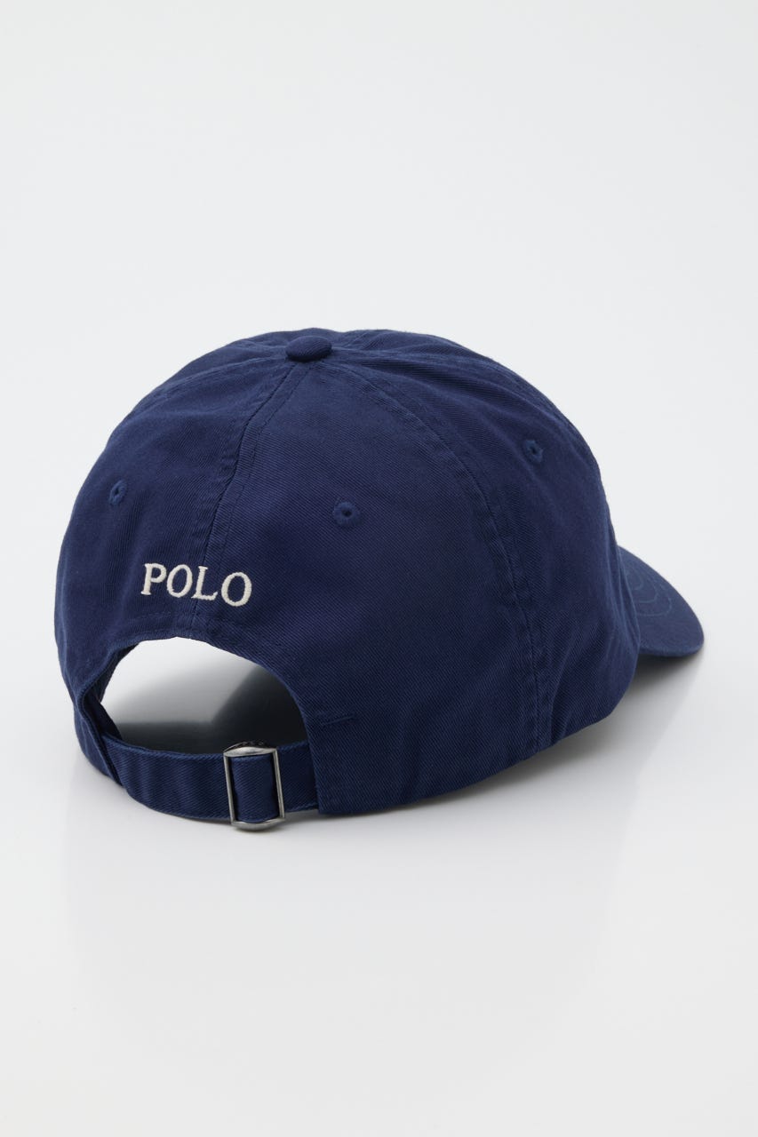 【POLO RALPH LAUREN】アイコニック コットン チノ ボール キャップ NVY FREE