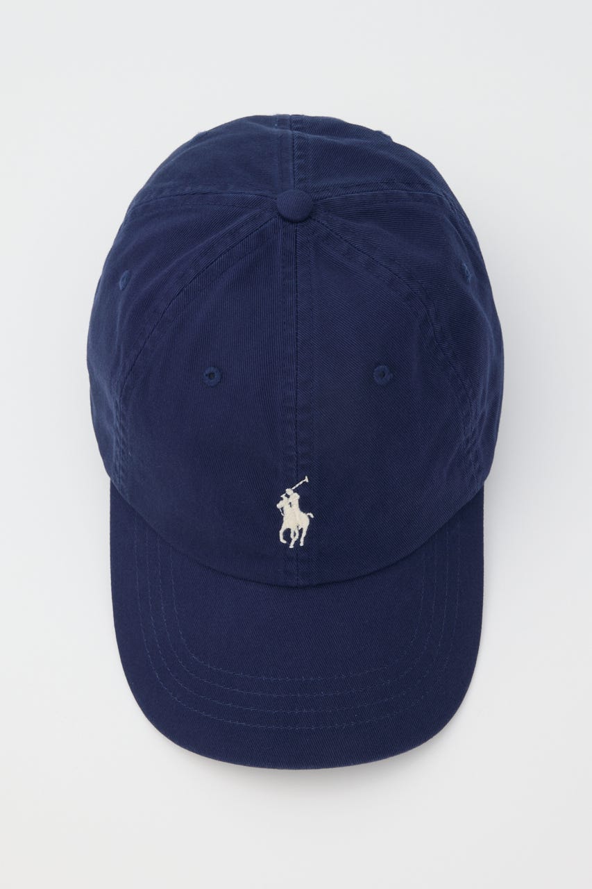 【POLO RALPH LAUREN】アイコニック コットン チノ ボール キャップ NVY FREE