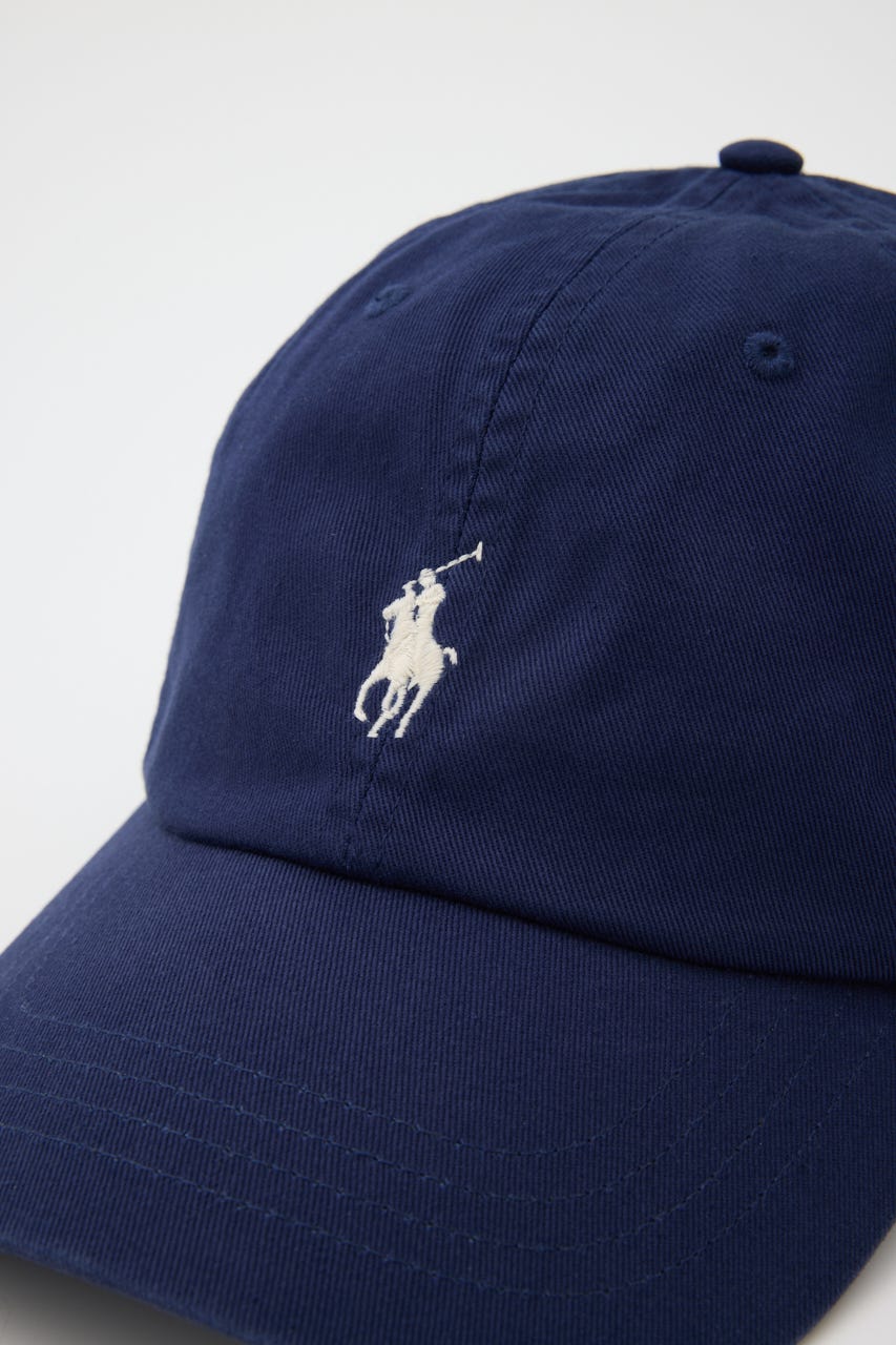 【POLO RALPH LAUREN】アイコニック コットン チノ ボール キャップ NVY FREE