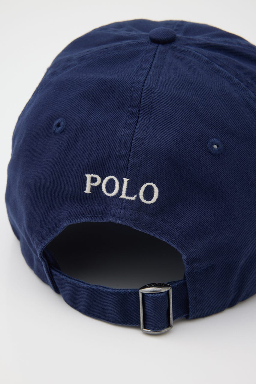 【POLO RALPH LAUREN】アイコニック コットン チノ ボール キャップ NVY FREE
