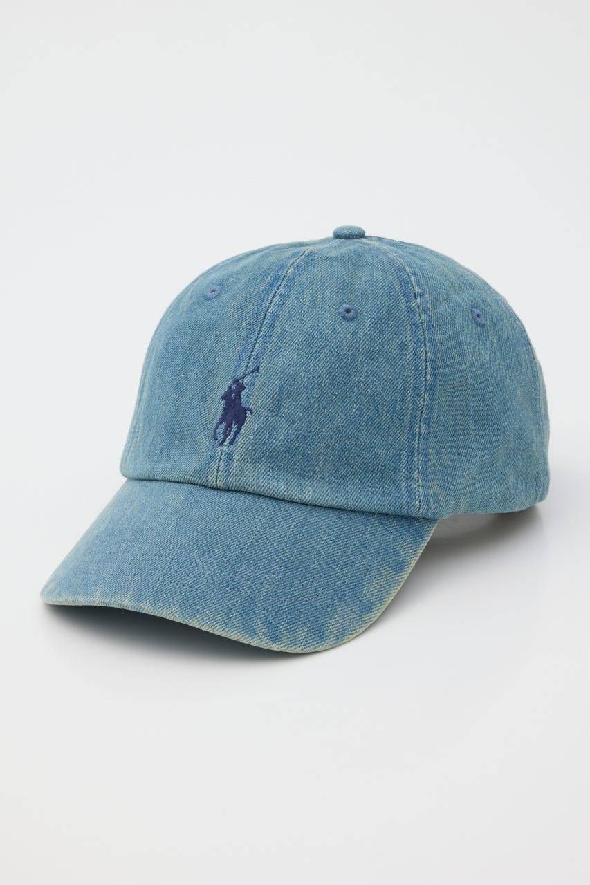 【POLO RALPH LAUREN】インディゴ デニム ボール キャップ L/BLU FREE