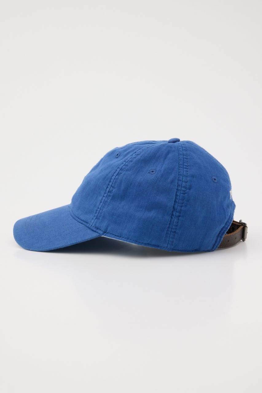 【POLO RALPH LAUREN】リネン ボール キャップ D/BLU FREE