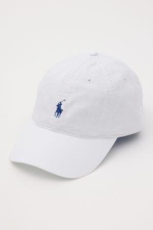 【POLO RALPH LAUREN】リネン ボール キャップ