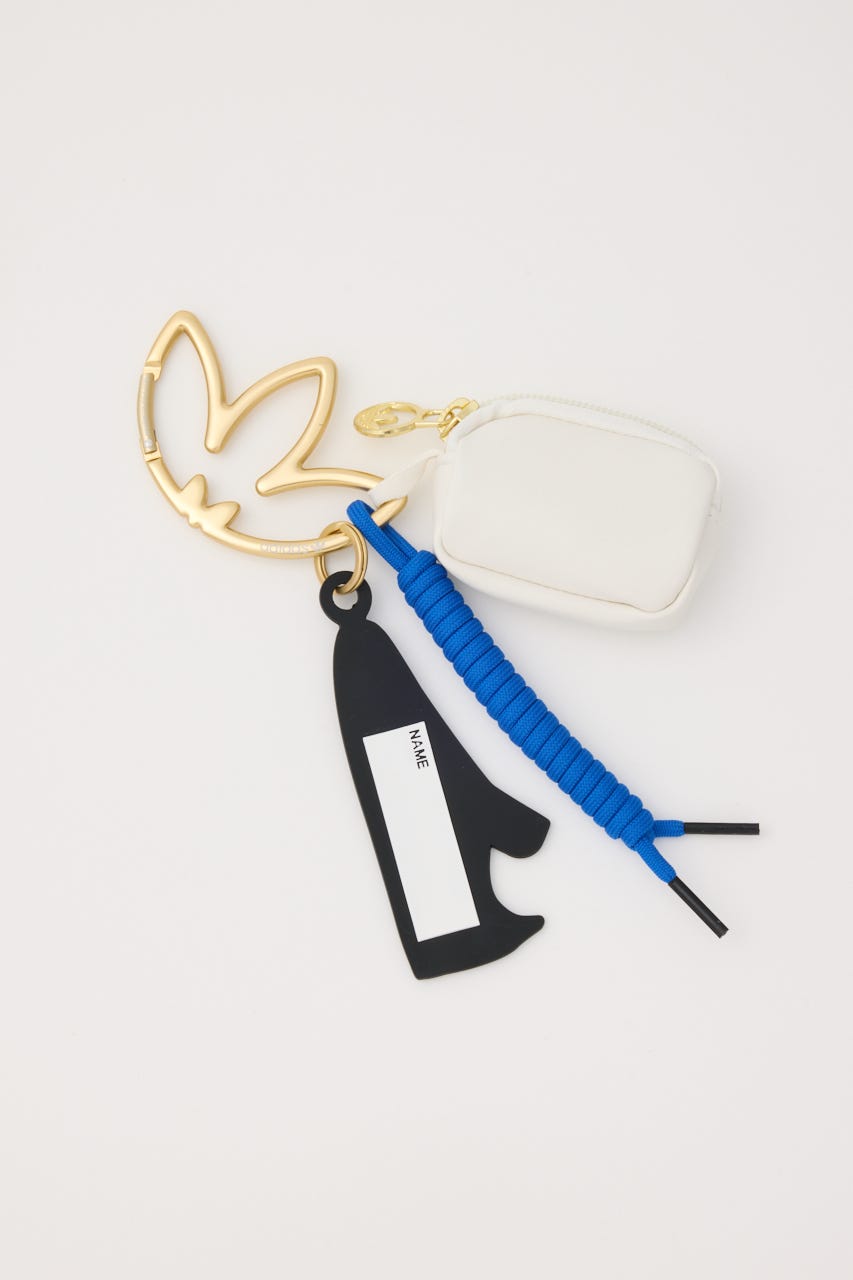 【adidas Originals】キー チェーン WHT FREE