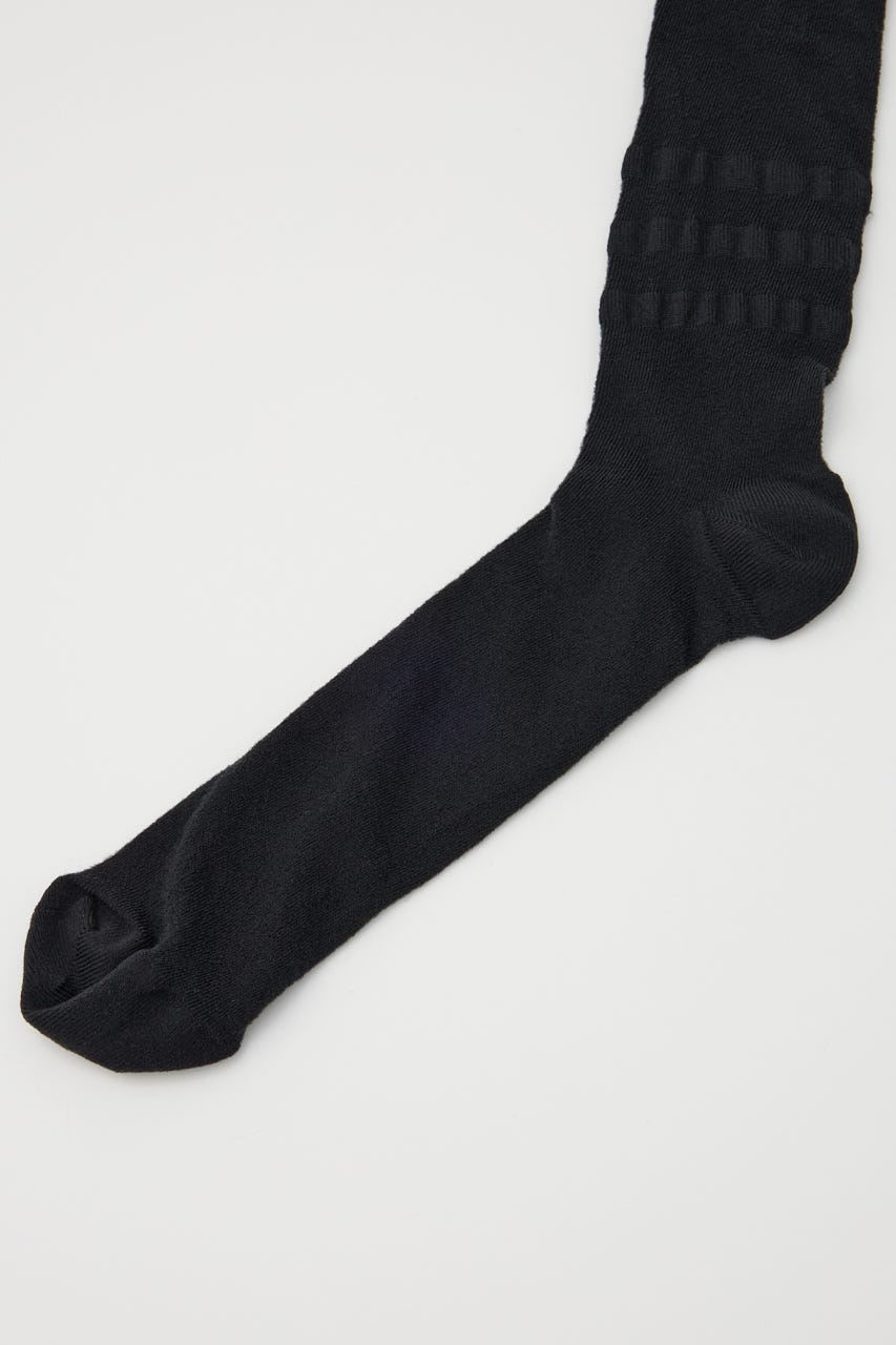 【adidas Originals】シアー ハイ クルーソックス 2足組 M/WHT S