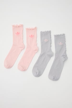 【adidas Originals】ラッフルソックス 2足組