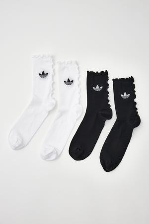 【adidas Originals】ラッフルソックス 2足組