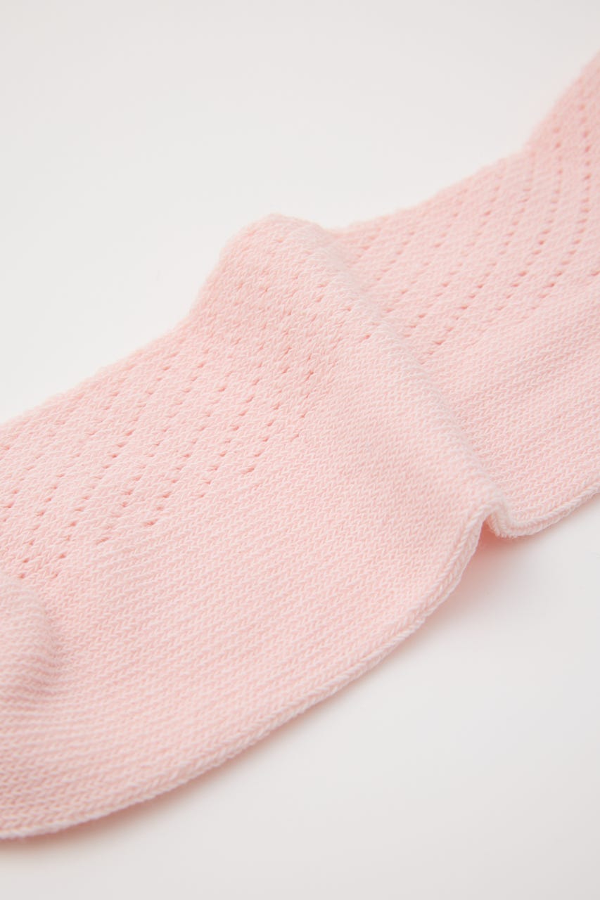 【adidas Originals】クロシェ クルーソックス 2足組 M/PNK M