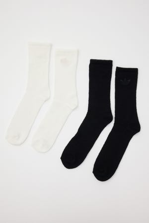 【adidas Originals】クロシェ クルーソックス 2足組