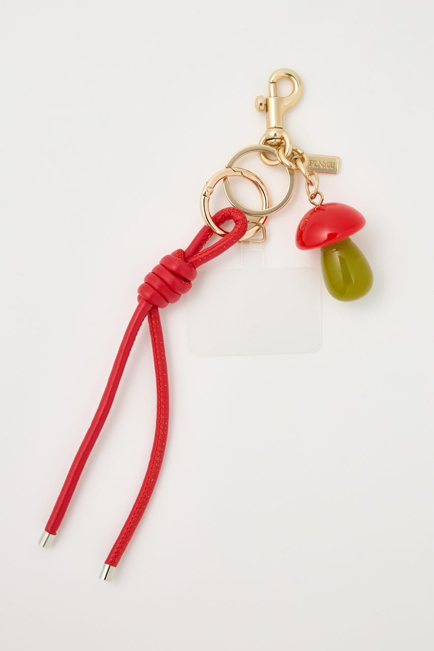 【SHEL'TTER SELECT】きのこチャーム RED FREE