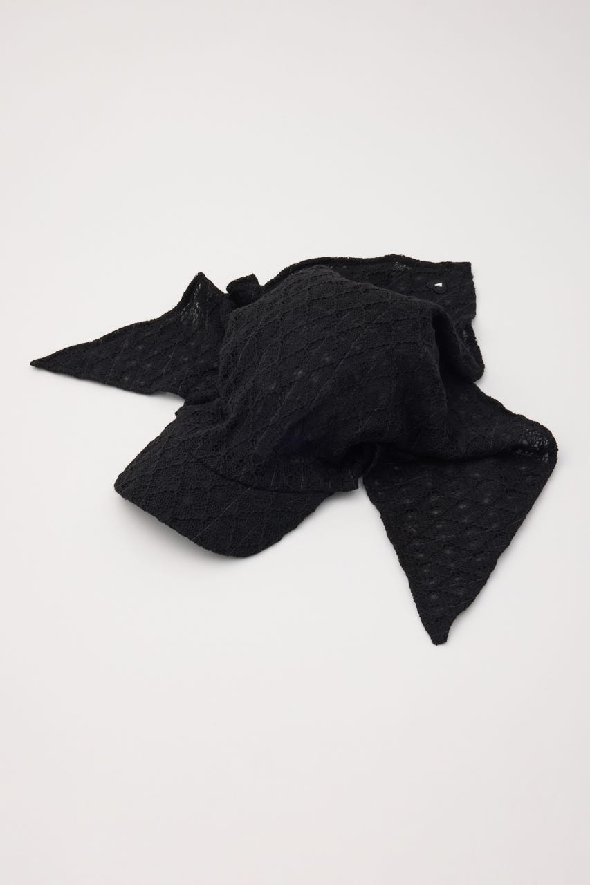【AWESOME NEEDS】SCARF キャップ BLK FREE