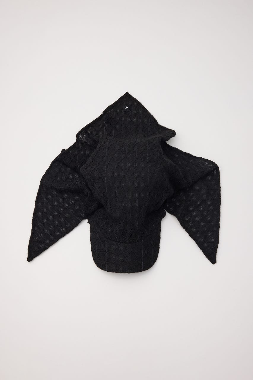 【AWESOME NEEDS】SCARF キャップ BLK FREE