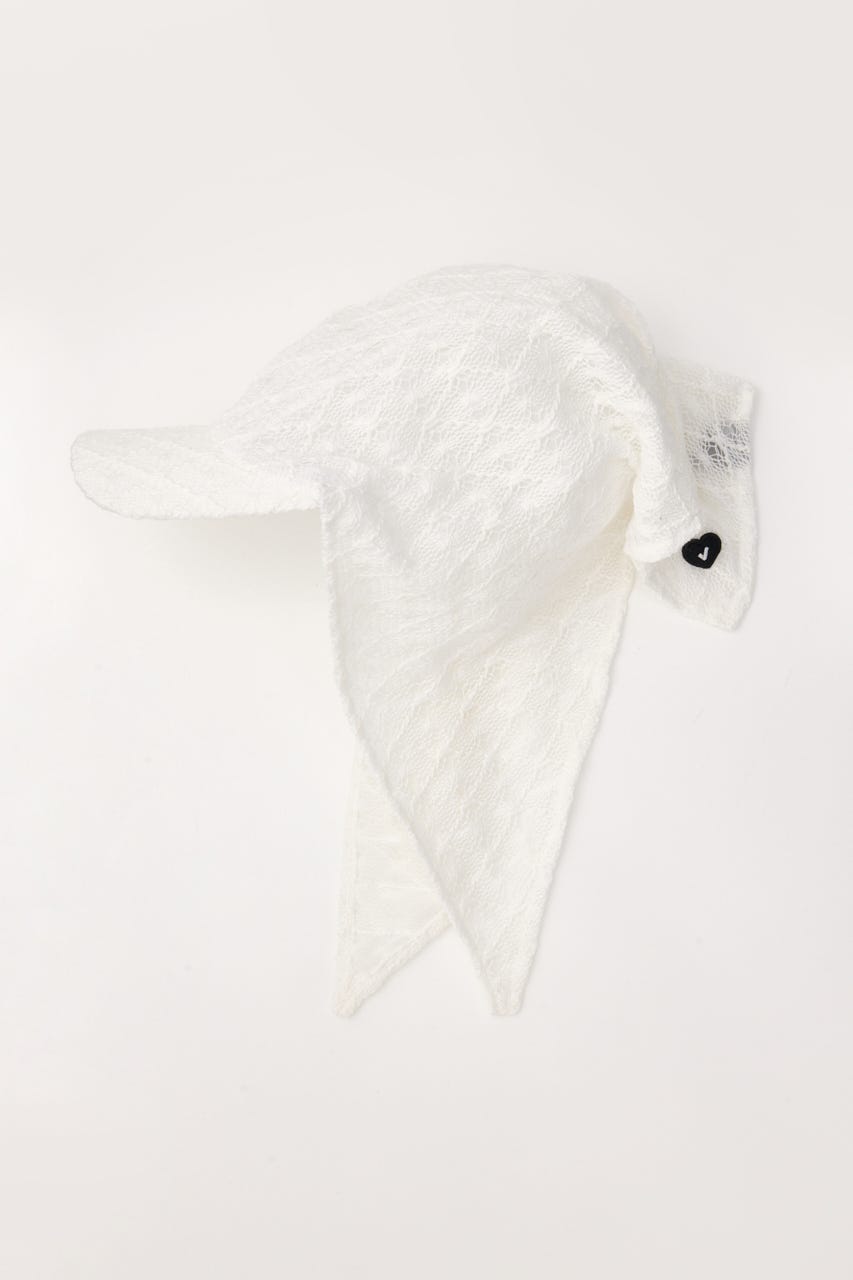 【AWESOME NEEDS】SCARF キャップ WHT FREE