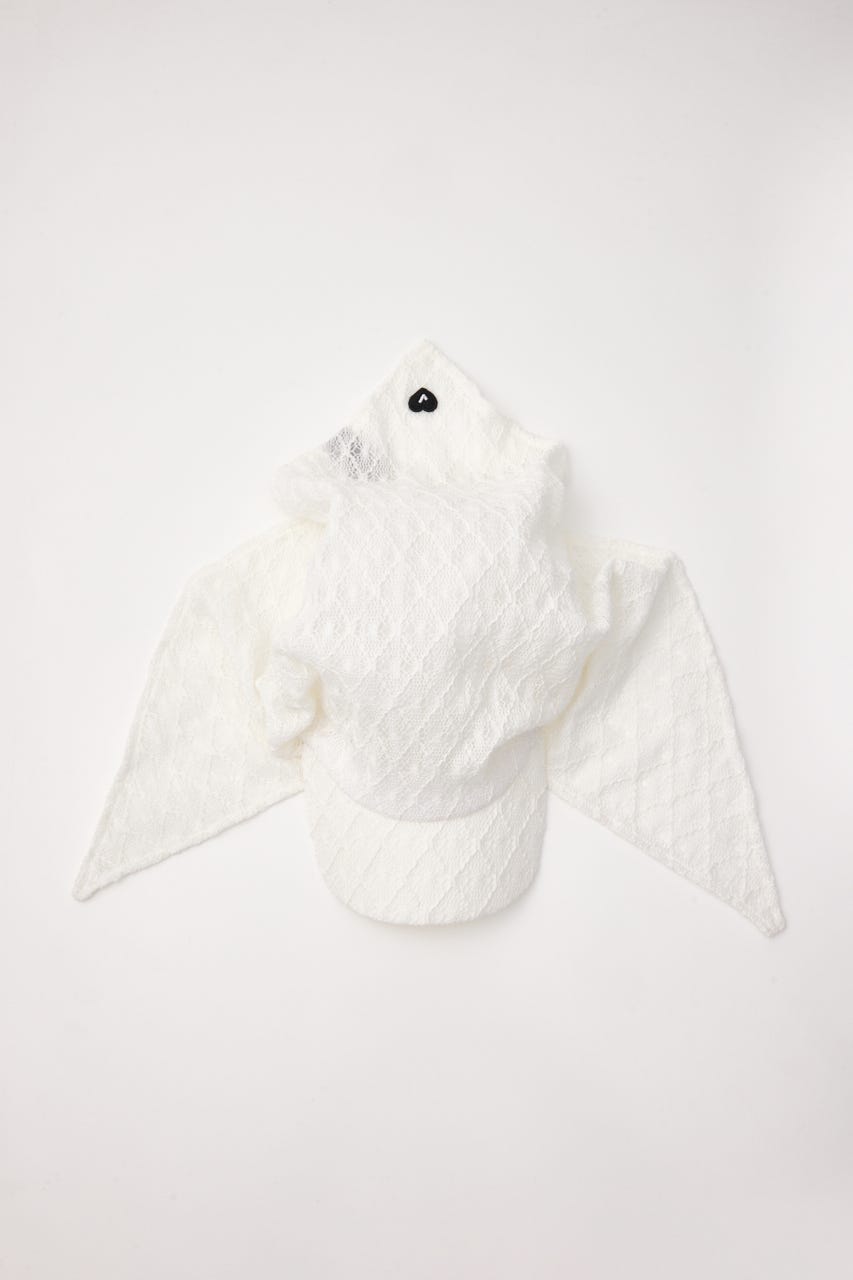 【AWESOME NEEDS】SCARF キャップ WHT FREE
