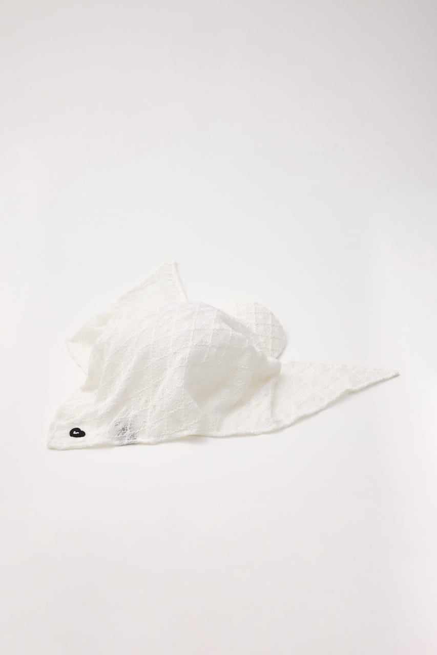 【AWESOME NEEDS】SCARF キャップ WHT FREE