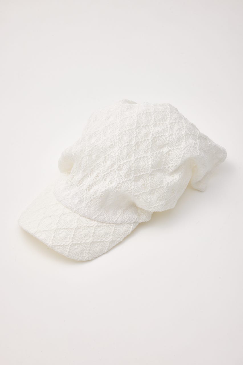 【AWESOME NEEDS】SCARF キャップ WHT FREE