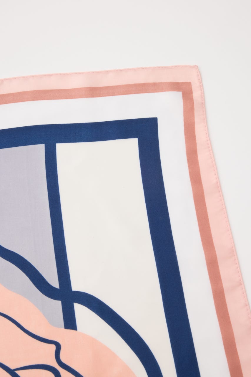 【SHEL'TTER SELECT】花柄スカーフ PNK FREE