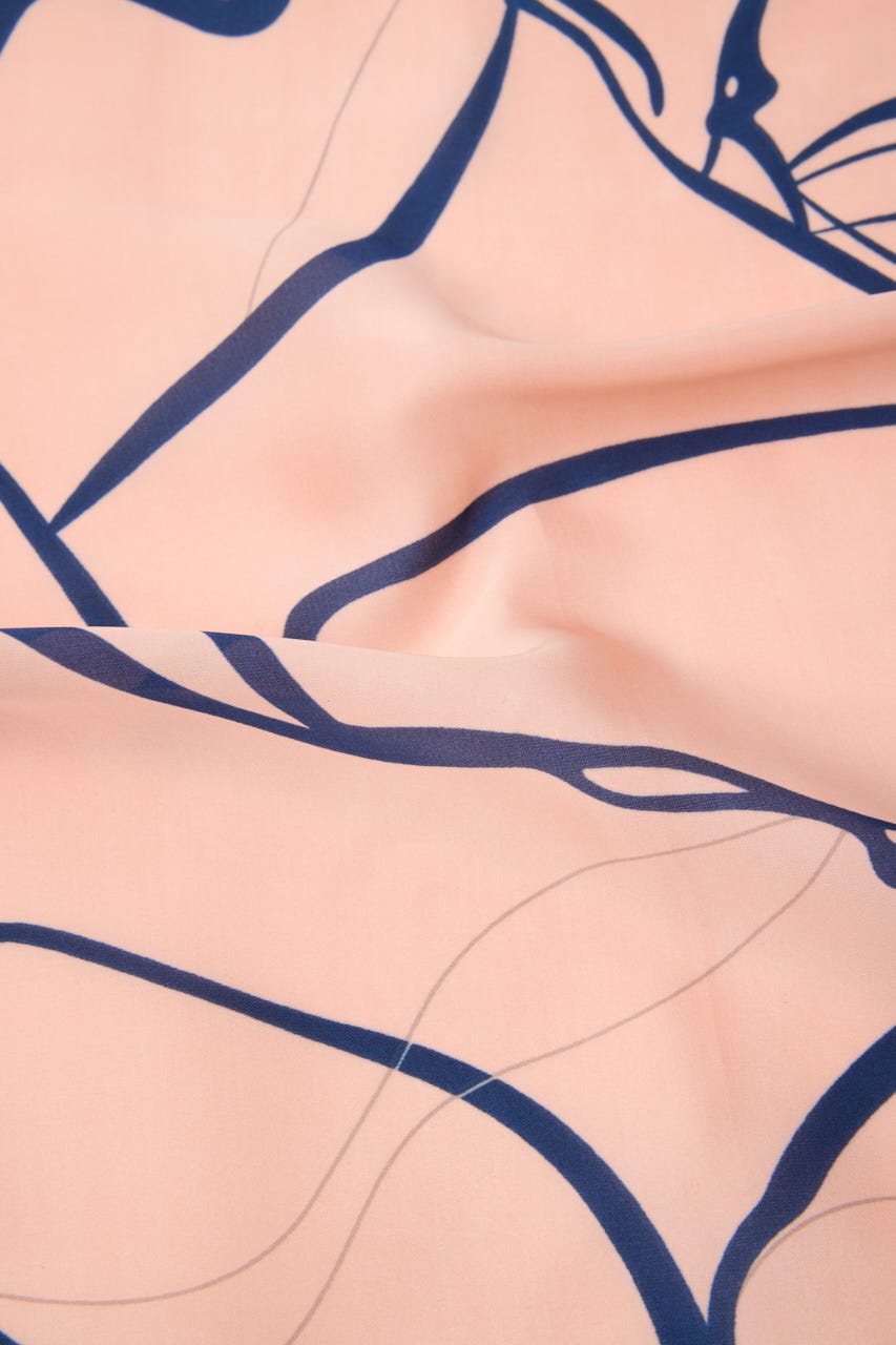 【SHEL'TTER SELECT】花柄スカーフ PNK FREE