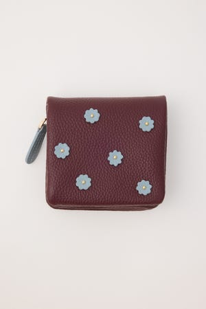 【HASHIBAMI】スモールフラワー ハーフウォレット