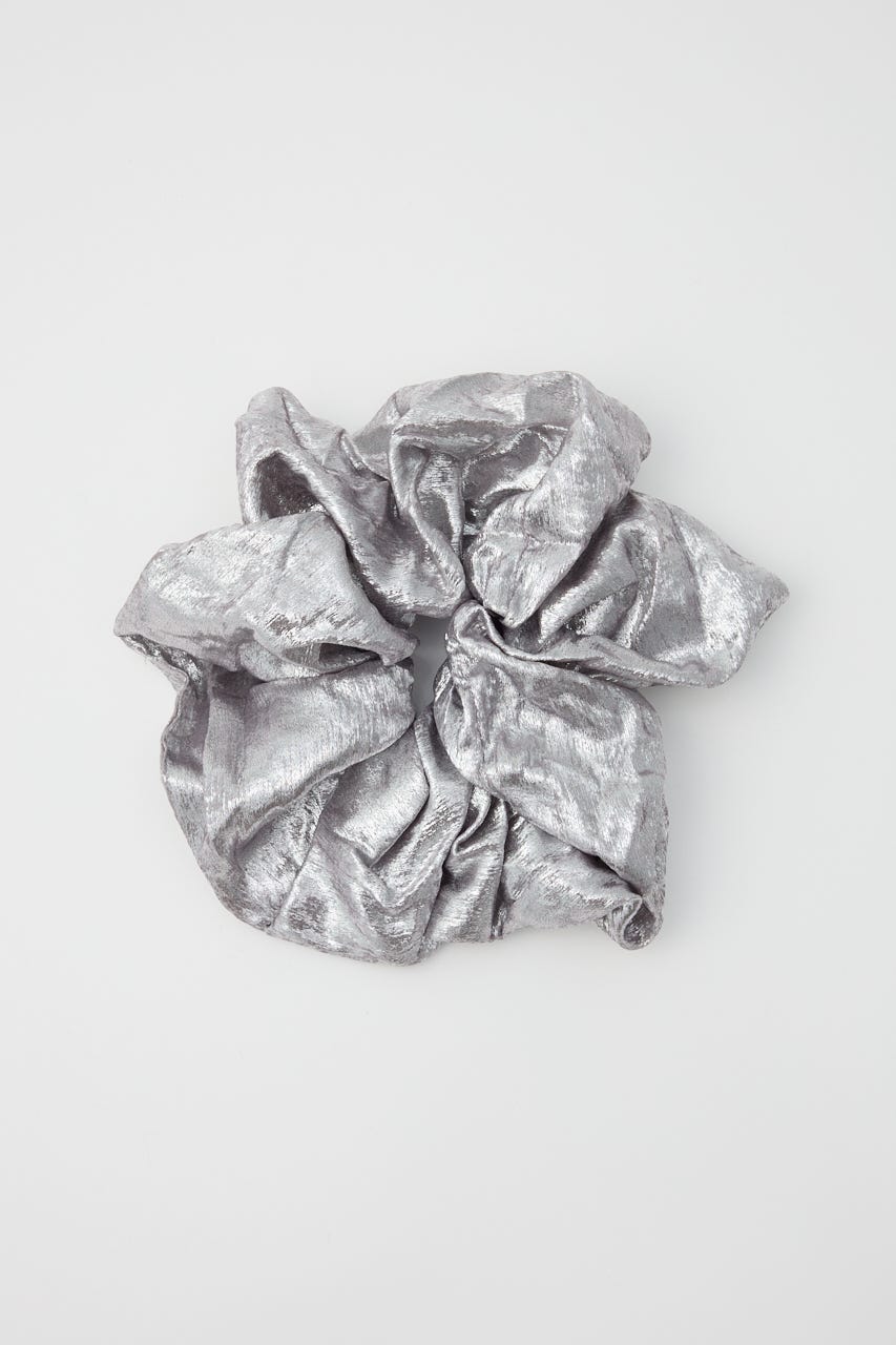 【SHEL'TTER SELECT】メタルカラーシュシュ SLV FREE