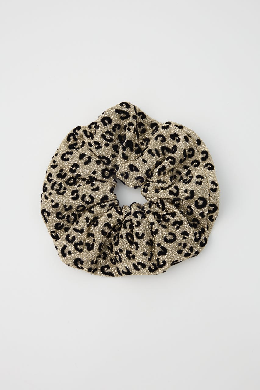 【SHEL'TTER SELECT】レオパード柄 シュシュ GLD FREE