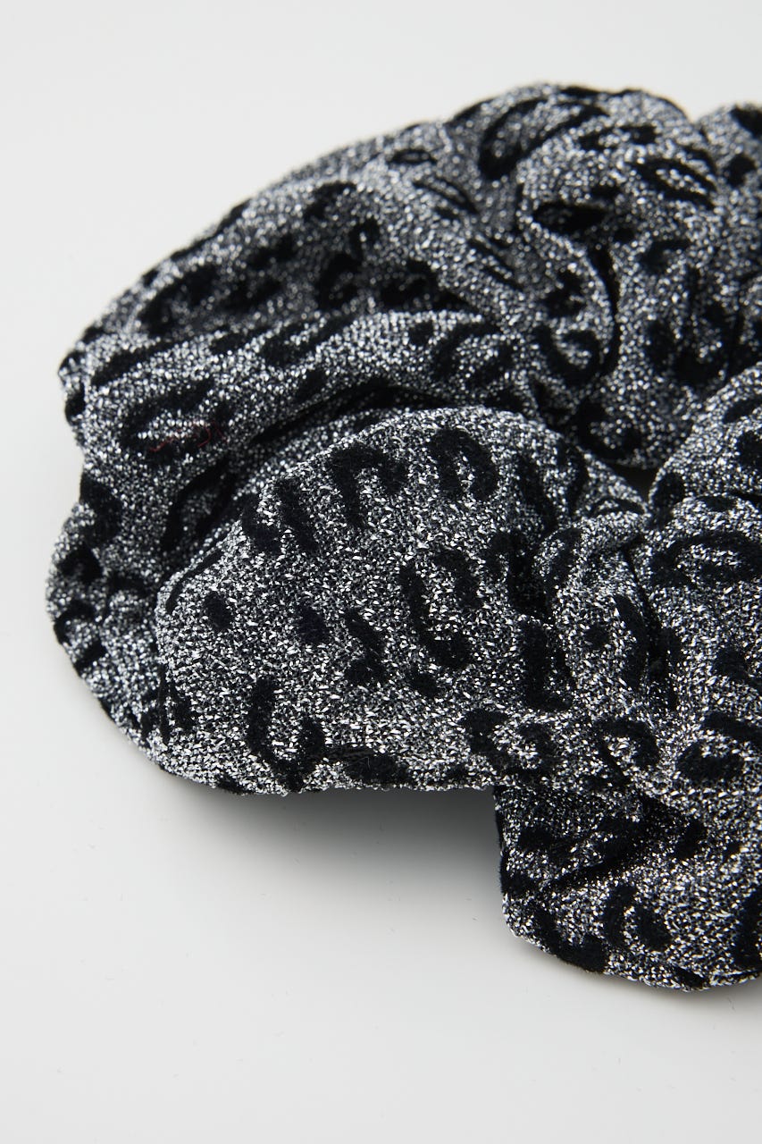 【SHEL'TTER SELECT】レオパード柄 シュシュ SLV FREE