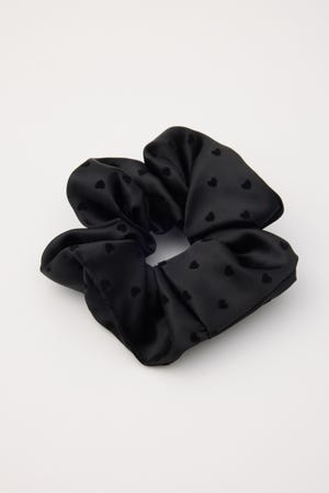 【SHEL'TTER SELECT】ハートドット柄 シュシュ