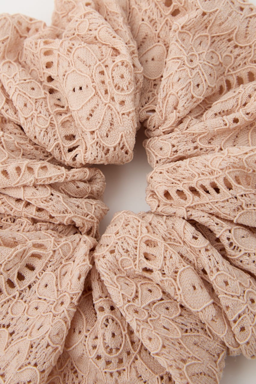 【SHEL'TTER SELECT】レース シュシュ BEG FREE